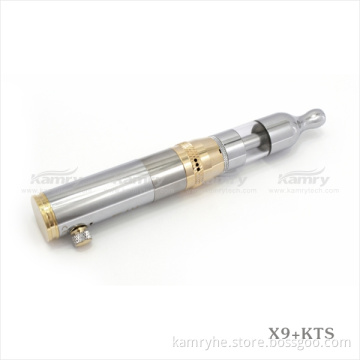 2013 Electronic Cigarette Atomizer, Brand X9 Tank with Ggts V2 Kts Battery, Cartomizer E Cig